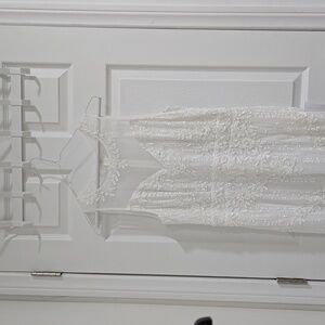 Lulus bridal dress, white, size XL